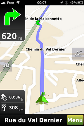 GPS Free v2 by Mappy