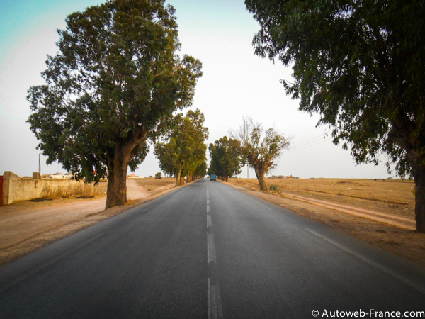 La route nationale 7 marocaine